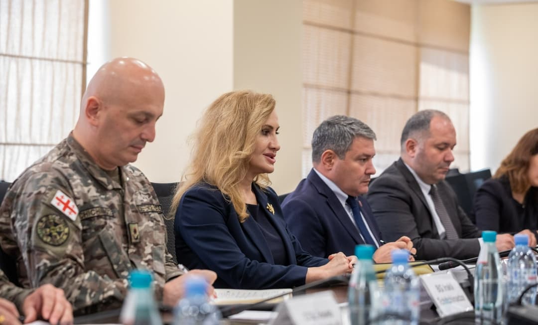 ლელა ჩიქოვანი ავსტრიის ახალ თავდაცვის ატაშეს შეხვდა