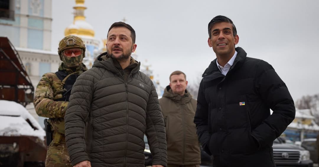 ზელენსკიმ და სუნაკმა უკრაინის საჰაერო თავდაცვის გაძლიერების საკითხი განიხილეს