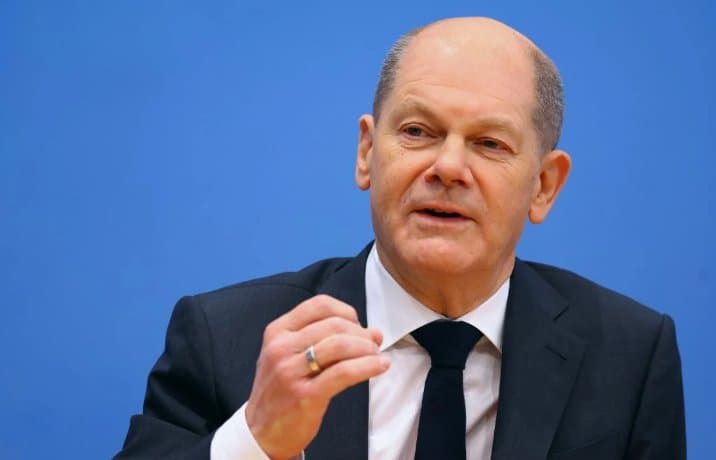 ოლაფ შოლცი ირაკლი კობახიძეს პრემიერ-მინისტრის თანამდებობაზე დანიშვნას ულოცავს