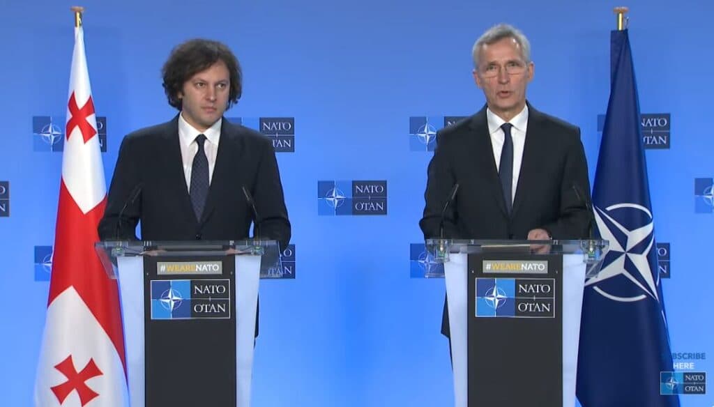 სტოლტენბერგი – ნატოში გაცნობიერებული გვაქვს სრულად, რომ ვდგავართ თქვენს მხარდამხარ