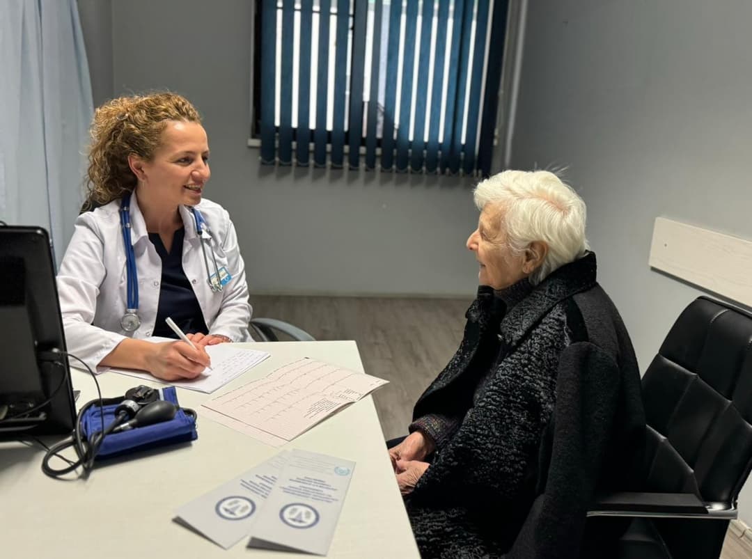 აფხაზეთიდან დევნილ ქალბატონებს სამედიცინო გამოკვლევები ჩაუტარდათ