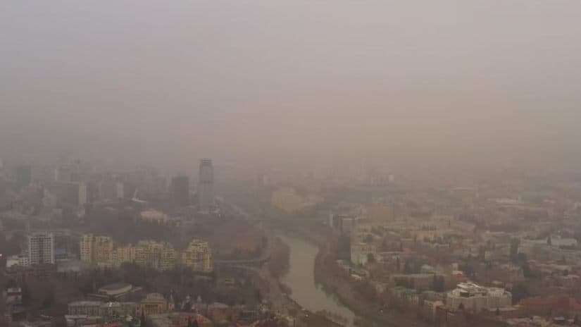 Transboundary pollution causes surge in airborne particles across Georgia