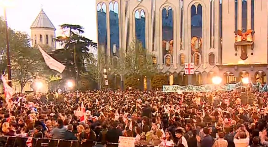 შსს – აქციაზე ადმინისტრაციული წესით 11 პირია დაკავებული