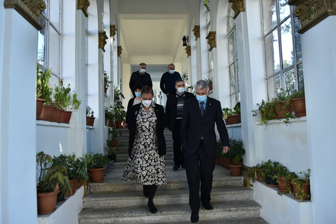 უნგრეთის ელჩმა წყალტუბოს სანატორიუმები, აბაზანები და ბალნეოპარკი დაათვალიერა