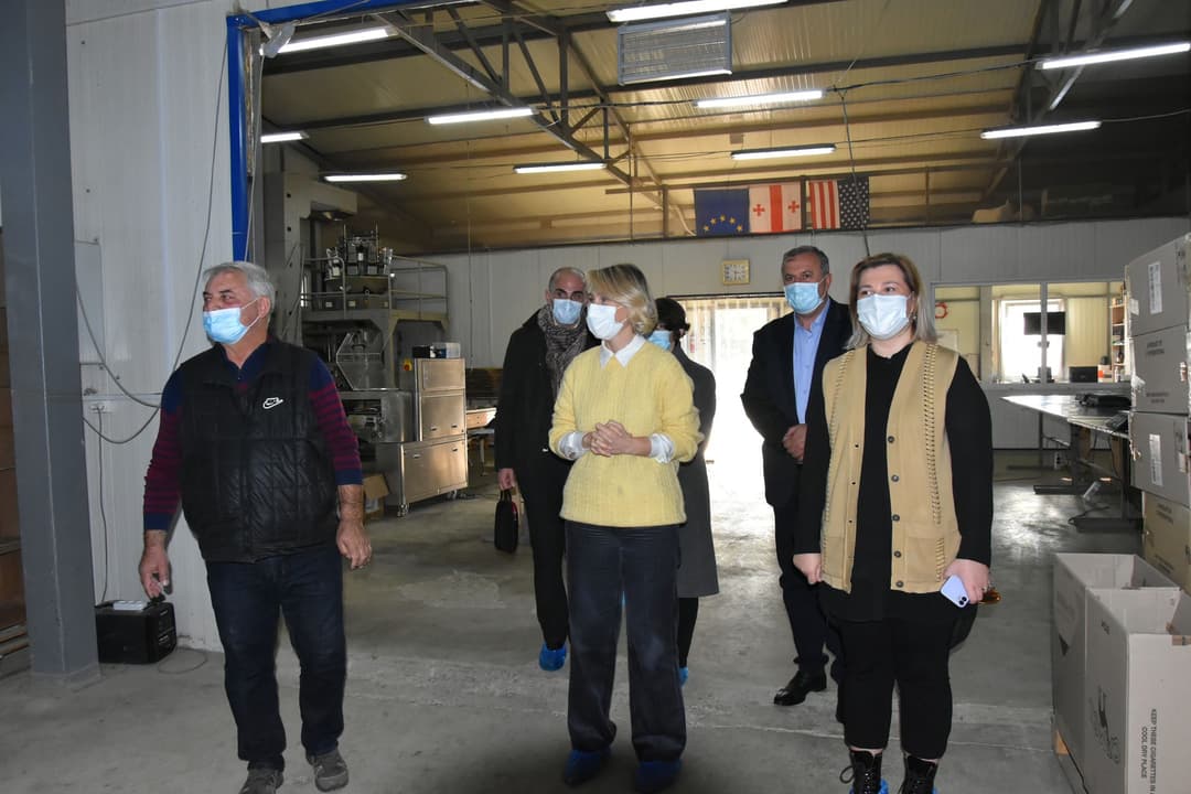 ესტონეთის ელჩი საქართველოში რიინა კალიურანდი წყალტუბოს სტუმრობდა