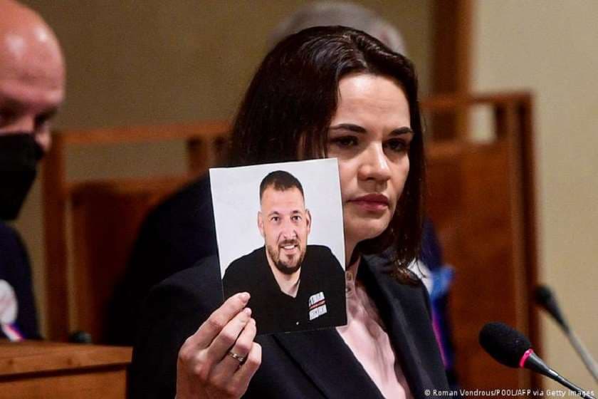 სვეტლანა ტიხანოვსკაიას მეუღლეს ბელარუსის სასამართლომ 18-წლიანი პატიმრობა მიუსაჯა