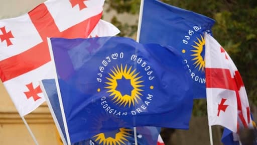 GD dismisses allegations on throwing down of Mtavari TV cameraman