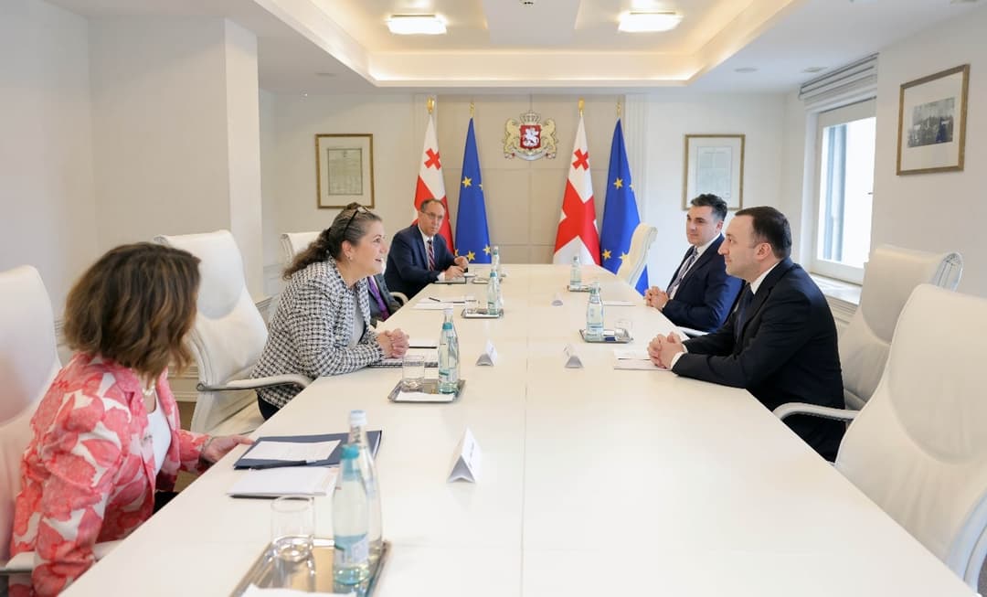 ირაკლი ღარიბაშვილი USAID-ის ადმინისტრატორის მოადგილეს ევროპისა და ევრაზიის ქვეყნების დარგში ერინ მაკკის შეხვდა