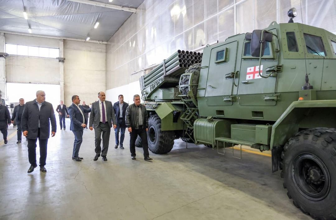 Defence minister views Georgia-Polish joint plant for domestically made drones