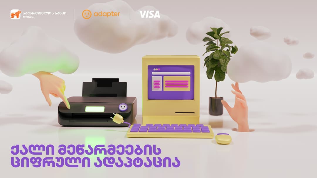 “საქართველოს ბანკისა” და Visa-ს პატნიორობით 26 კომპანია ციფრული ადაპტაციის პროგრამაში ჩაერთო