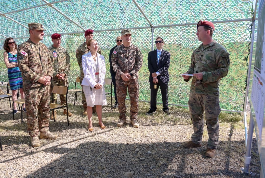 “მტკიცე სული 2023” წვრთნები საჰაერო-სადესანტო კომპონენტის საჩვენებელი სწავლებით დაიწყო