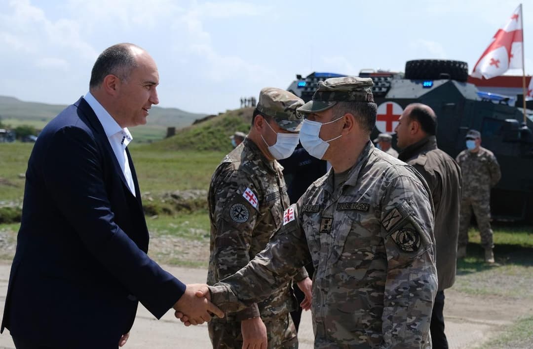 Agile Spirit 2021-ის ფარგლებში ქართველი და ამერიკელი სამხედროების მონაწილეობით საჰაერო-სადესანტო წვრთნა გაიმართა