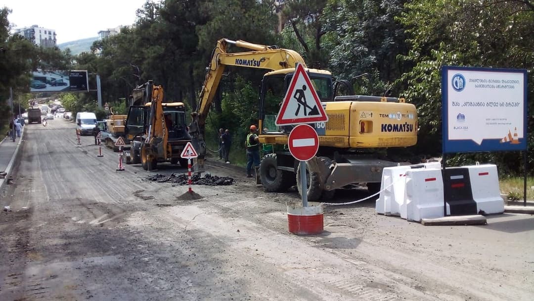 წყნეთის გზატკეცილის რეაბილიტაცია დაიწყო