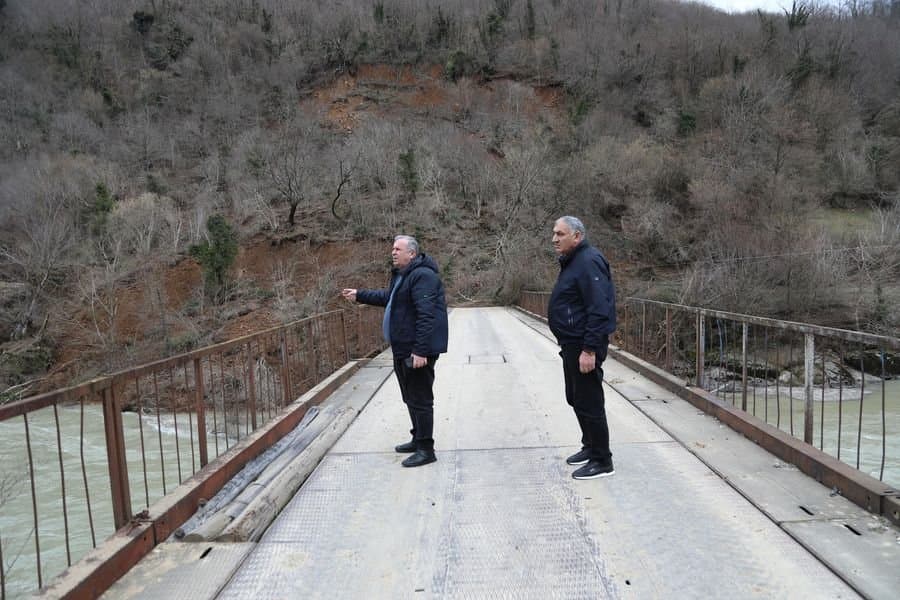 წყალტუბოს მუნიციპალიტეტის მერი იმ სოფლებში იმყოფებოდა, სადაც მეწყრული პროცესები განვითარდა