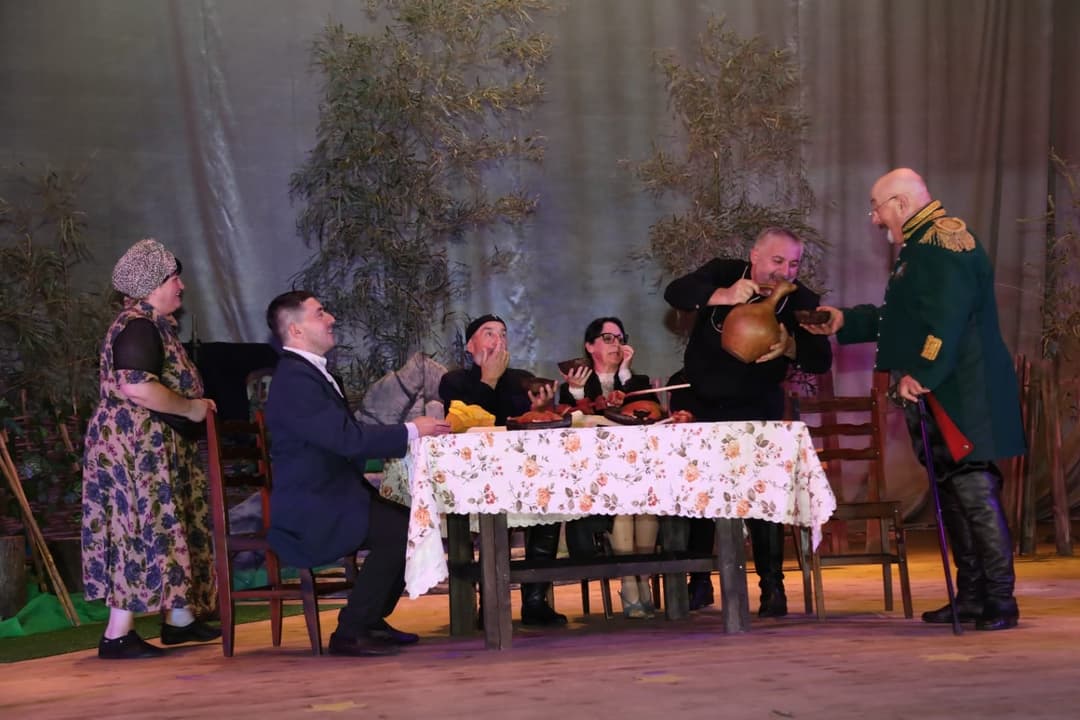 იმერეთის თეატრალური ფესტივალის ფარგლებში წყალტუბოს სახალხო თეატრმა პრემიერა გამართა