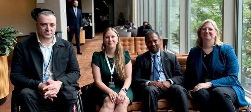 რატი იონათამიშვილი გაეროში, აშშ-ის მისაწვდომობის საბჭოს და სახელმწიფო დეპარტამენტის წარმომადგენლებს შეხვდა