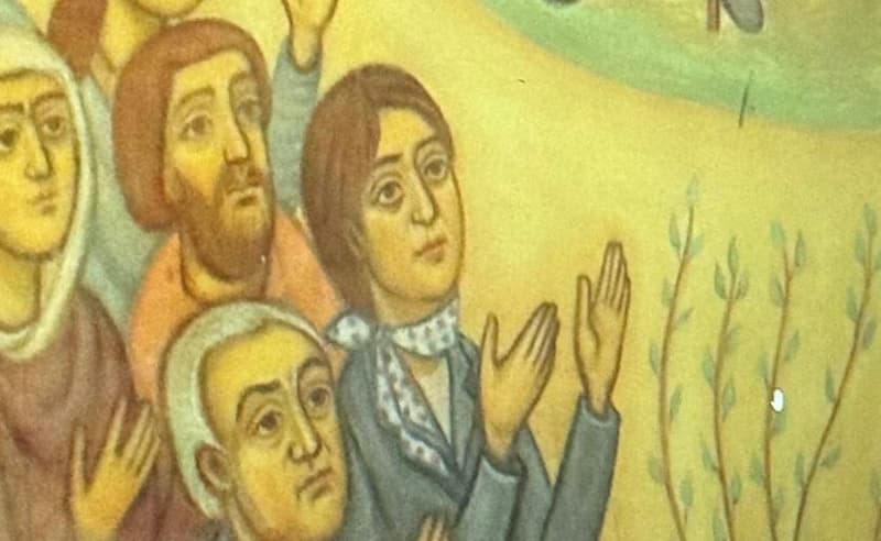 Georgian pro-Russian party leaders dispute their inclusion in controversial icon featuring Stalin