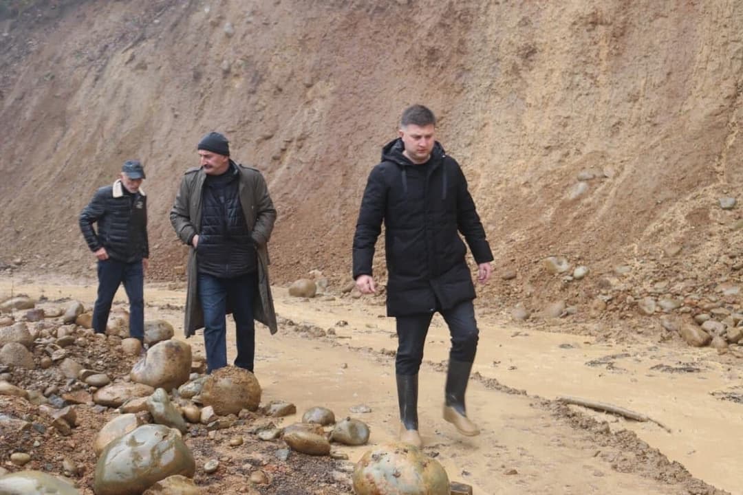 ძლიერი წვიმების შედეგად სოფელ სორგითში მეწყრული პროცესები გააქტიურდა