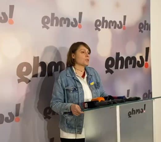 ელენე ხოშტარია – ვუცხადებ სრულ მხარდაჭერას მიხეილ სააკაშვილის ოჯახს, მის პარტიას და მზად ვარ ჩავერთო ყველა საპროტესტო მოქმედებაში