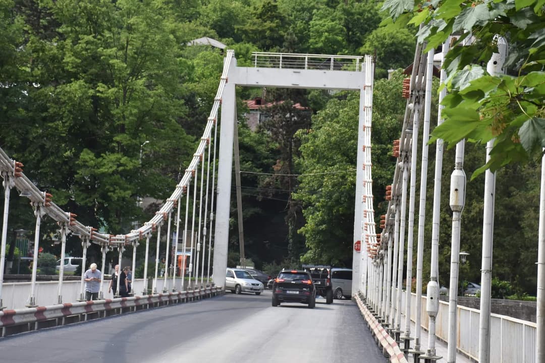 ბორჯომში “სილამაზის ხიდის” სარეაბილიტაციო სამუშაოები დასრულდა