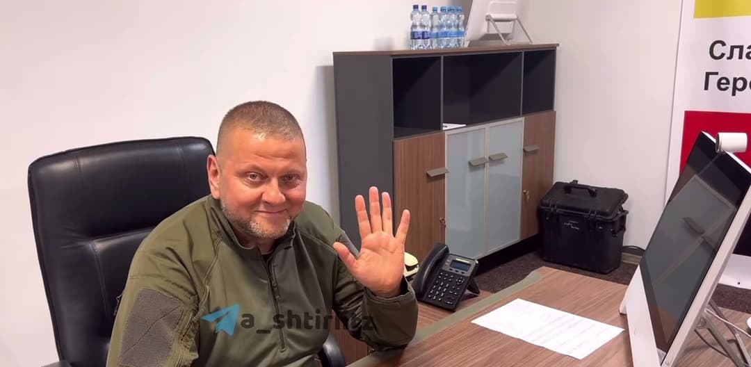 შტეფანი – ცუდი ამბავი რუსული პროპაგანდისთვის! ვალერი ზალუჟნი თავს კარგად გრძნობს და ოკუპანტებისგან უკრაინის გათავისუფლებას აგრძელებს