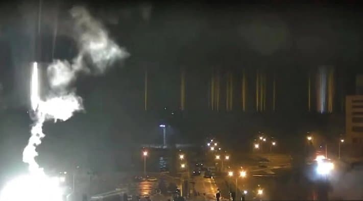 ოკუპანტებმა ზაპოროჟიეს ატომური ელექტროსადგურის ტერიტორიაზე საბრძოლო მასალები ააფეთქეს