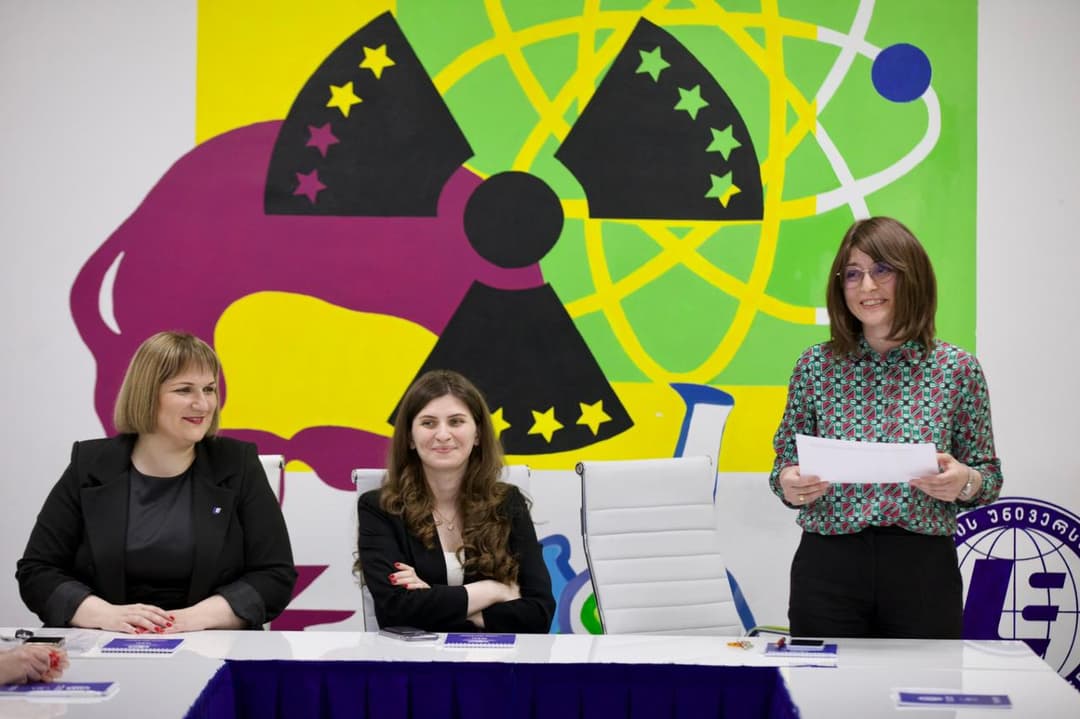 Vice-President of European University Tamar Zarginava meets heads of departments of medical faculty