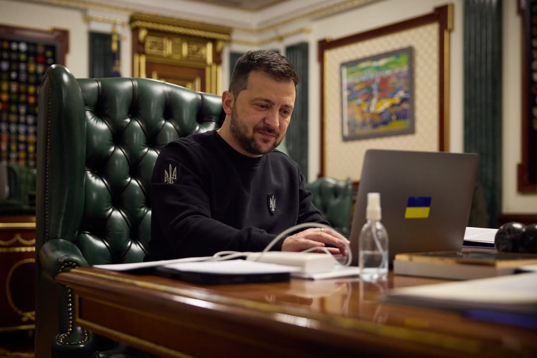 Zelenskyy congratulates Georgia on positive recommendation for EU candidacy