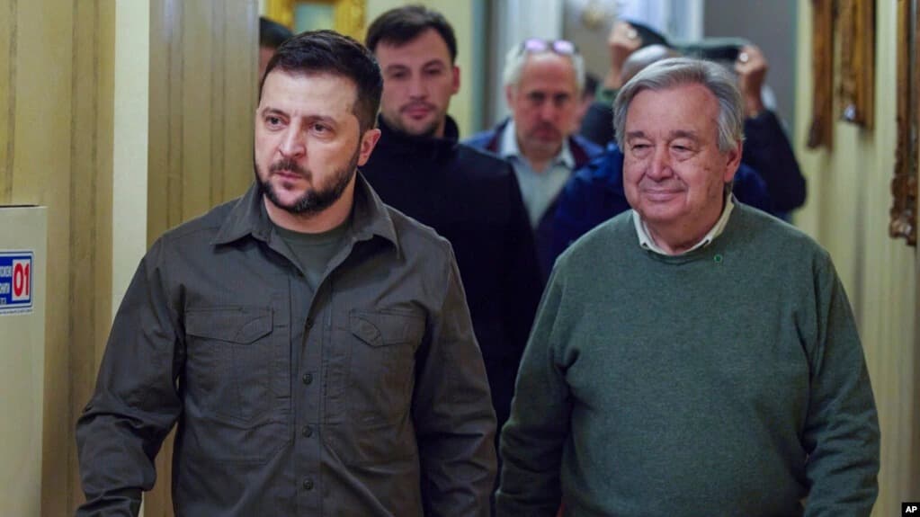 UN chief, Ukrainian, Turkish presidents to meet to discuss grain exports, security