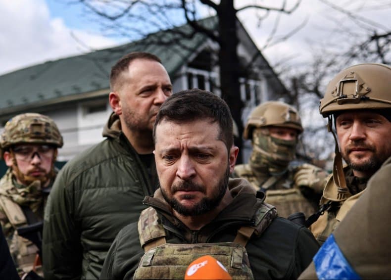 ზელენსკი – ყოველ ახალ ბუჩასთან ერთად რუსეთთან მოლაპარაკების სურვილი ქრება