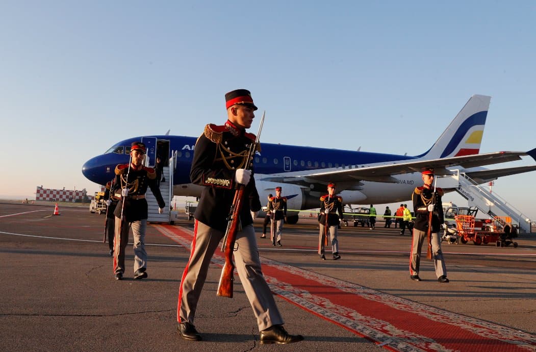 მოლდოვას რესპუბლიკაში საქართველოს პრეზიდენტის სამუშაო ვიზიტი დაიწყო