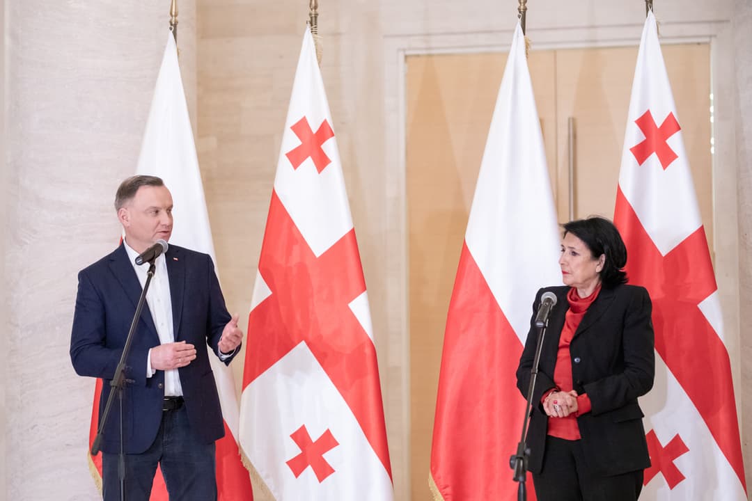 ანჯეი დუდა – ძალიან მნიშვნელოვანია ჩვენი ერთობლივი, ეფექტური კონსულტაციებით მეტი ძალისხმევა გამოვიწვიოთ ამ კუთხით