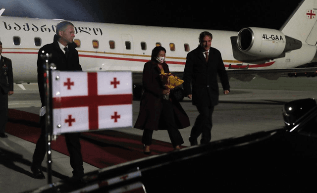 სალომე ზურაბიშვილის ავსტრიის რესპუბლიკაში ოფიციალური ვიზიტი დაიწყო