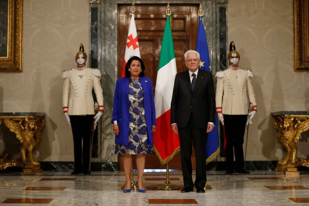 იტალიის პრეზიდენტი – რუსეთის აგრესია უკრაინის წინააღმდეგ არის მცდელობა პრობლემის ძალისმიერი გზებით გადაჭრის, რაც მიუღებელია, იგივე მოხდა საქართველოში
