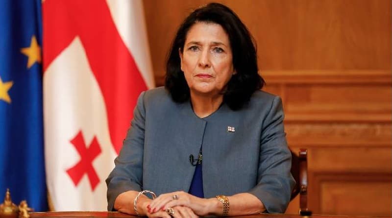 სალომე ზურაბიშვილი – ის, რასაც ბიჭვინთაში ვხედავთ, რუსეთის მიერ საქართველოს ტერიტორიის ანექსიის ფორმაა