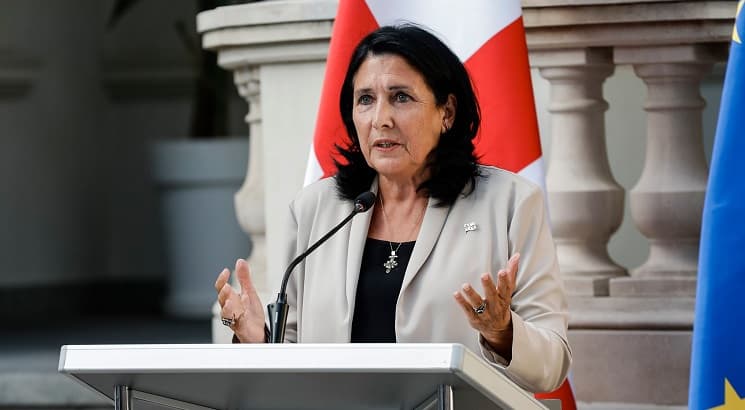 President Zurabishvili: Georgia shocked by Russian aggression in Ukraine