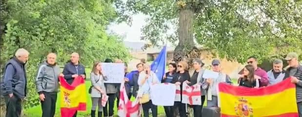 ევროპის სხვადასხვა ქალაქში ქართველი ემიგრანტები საარჩევნო დამატებითი უბნების გახსნის მოთხოვნით აქციებს მართავენ