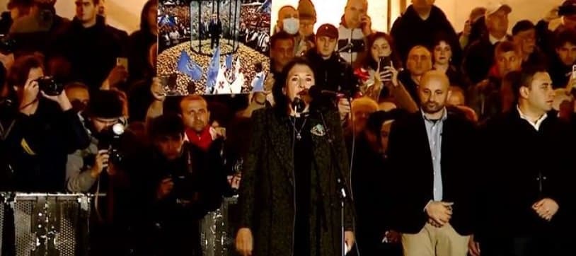 President Zourabichvili to protesters: “You did not lose election, your voice was stolen”