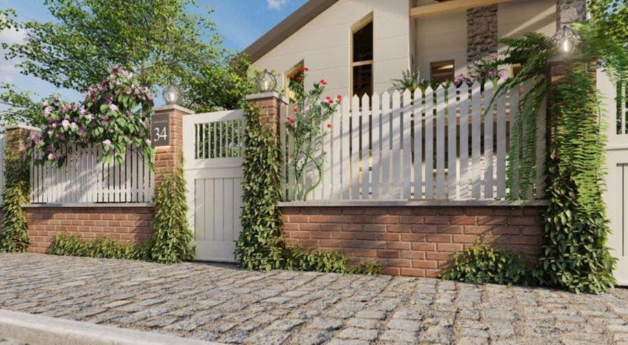 სოფელ ტიმოთესუბანში ცენტრალური გზის გამყოლი ღობეების რეაბილიტაცია გრძელდება