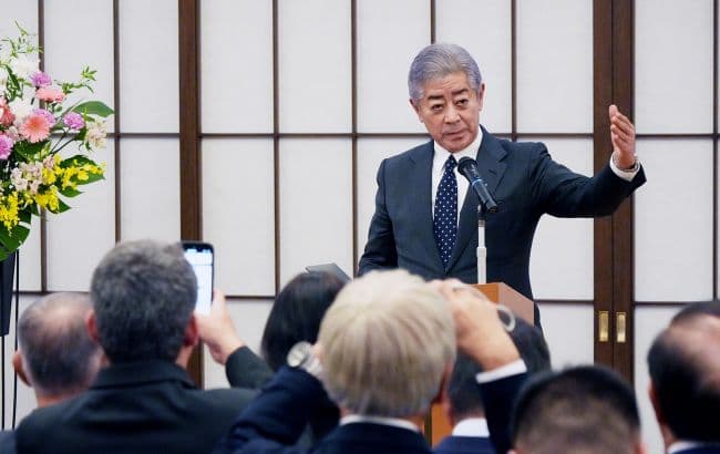 Japan’s Foreign Minister pays unannounced visit to Kyiv