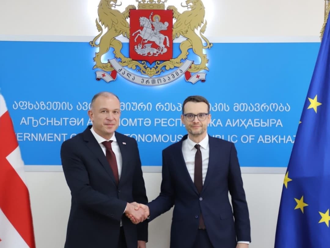 ლევან მგალობლიშვილი სლოვაკეთის რესპუბლიკის საგანგებო და სრულუფლებიან ელჩს შეხვდა