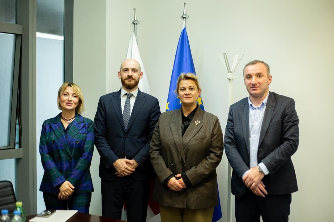 დავით მორგოშია საქართველოს ეკონომიკისა და მდგრადი განვითარების მინისტრის პირველ მოადგილეს შეხვდა