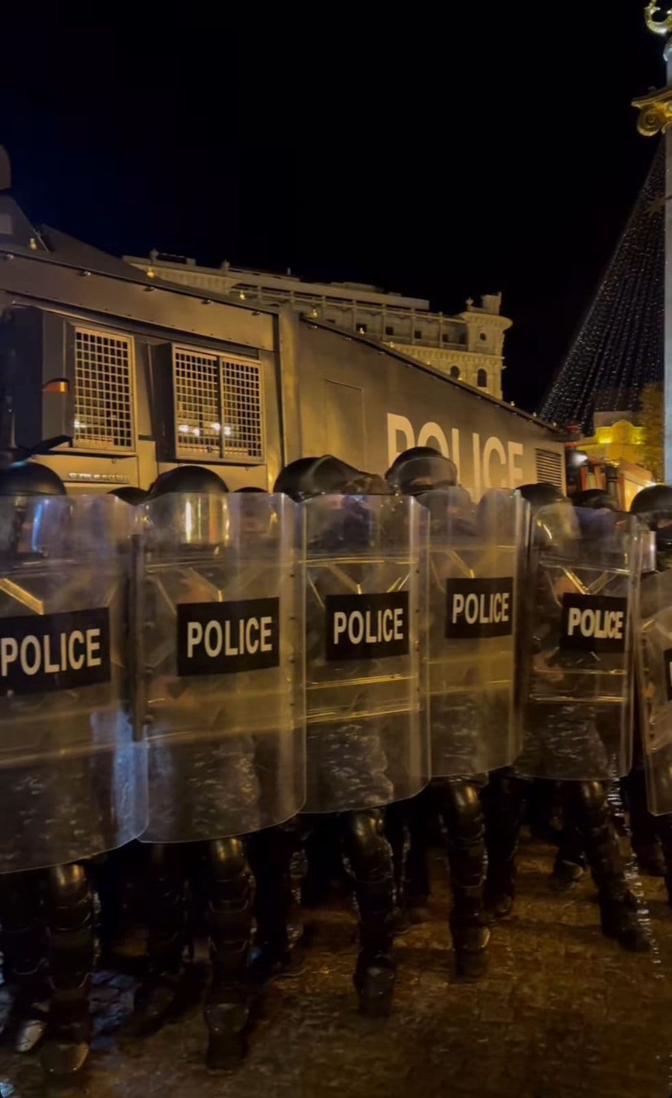 Georgia’s Interior Ministry reports escalations, accuses protesters of violating law