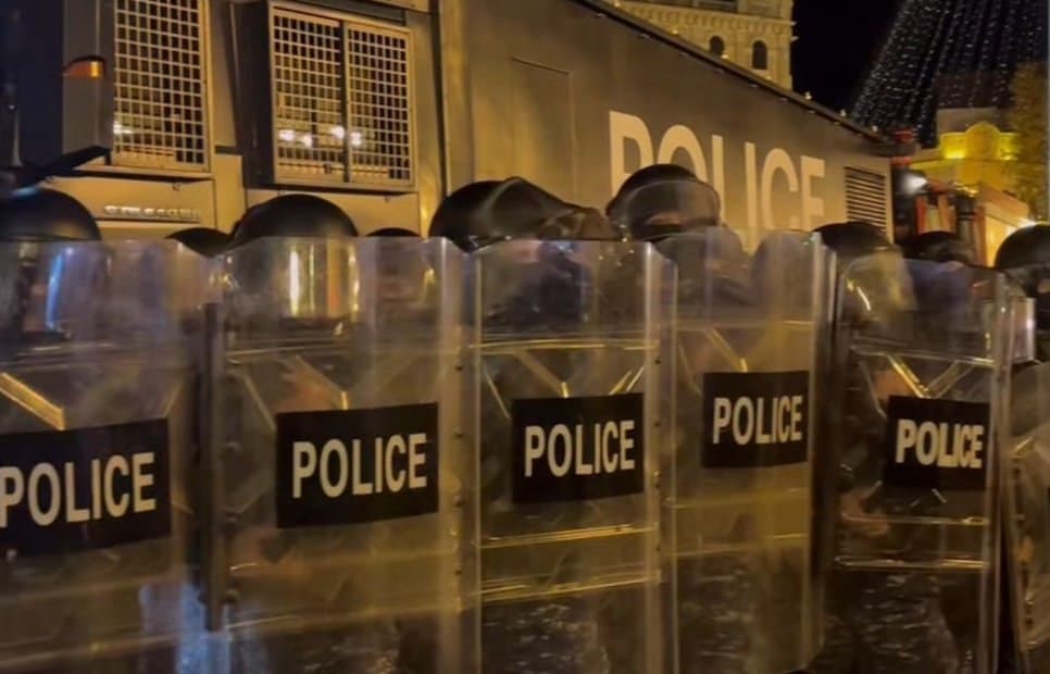 შსს-მ აქციაზე 43 ადამიანი დააკავა