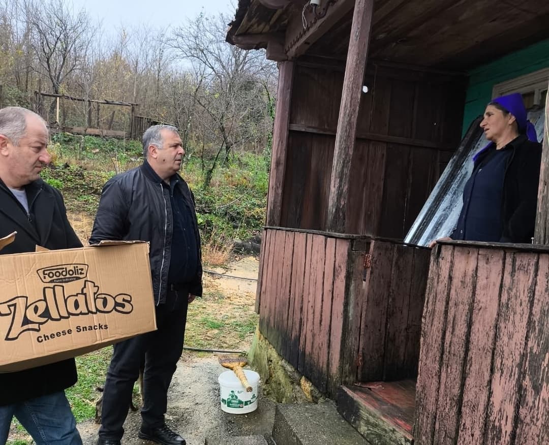 წყალტუბოს მუნიციპალიტეტის მერმა სოფელ ქვილიშორში სოციალურად დაუცველი გულერი ჯანელიძის ოჯახი მოინახულა