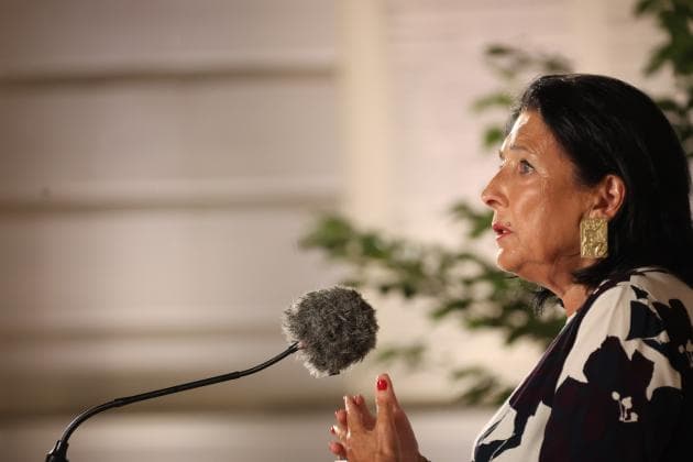 Georgian President labels ongoing police raids as repression