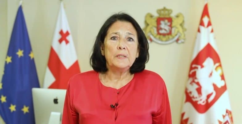 Georgian President marks 1,000 days of Ukraine’s fight against Russia, expresses solidarity