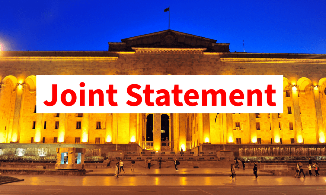 17 western nations condemn Georgian Gov’t’s handling of protests, rights violations