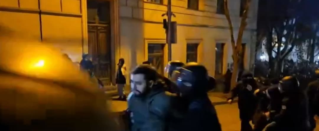 აქციაზე ცოტნე კობერიძე დააკავეს