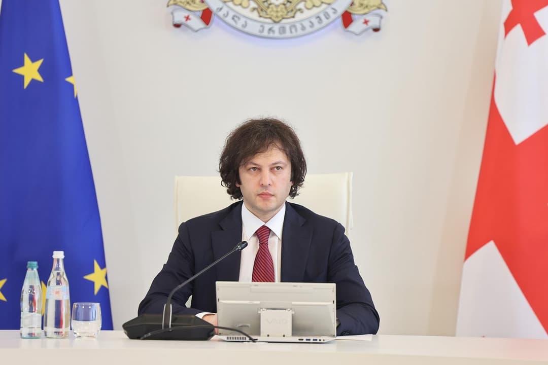 Georgian PM visits Turkmenistan for “high-level talks’